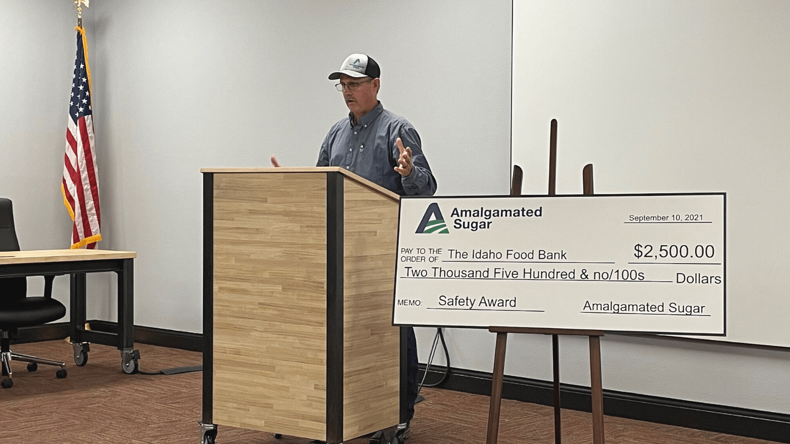 Safety Milestone at MiniCassia Factory Prompts 2,500 Donation